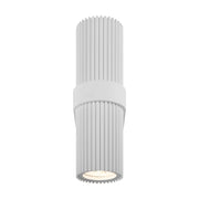 Maytoni Applique moderna Dynamics 2 luci GU10 bianco alluminio