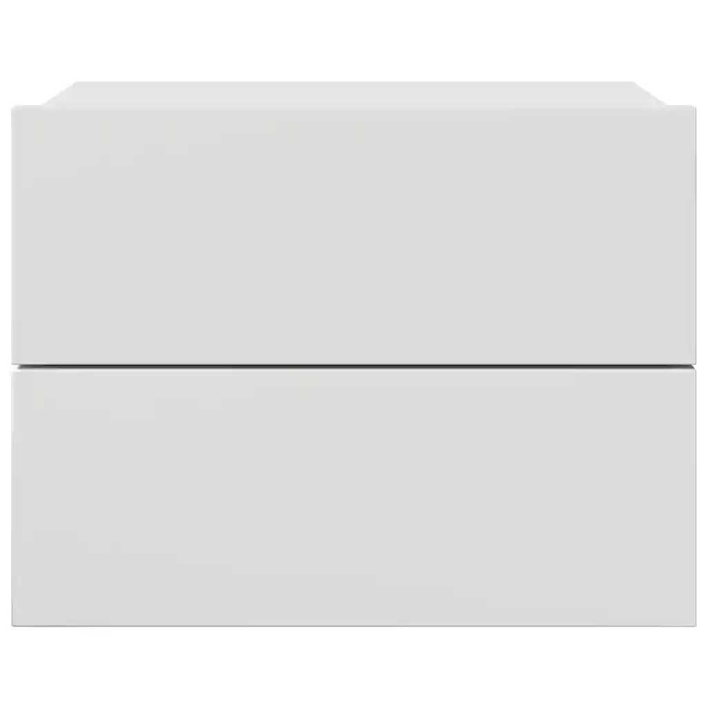 Comodino Bianco 40x30x30 cm in Truciolato cod mxl 31281