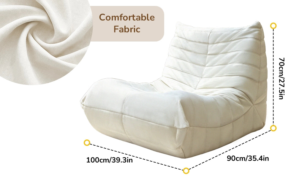 Poltrona da Terra Divano Pigro ¨C MINIMAL ¨C Tessuto, Relax