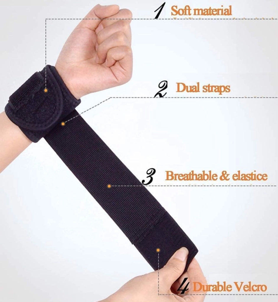 Polsiera elastica supporto per polso 1 pezzo Art.00901