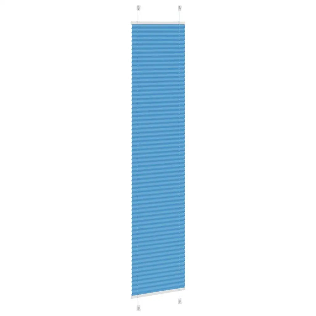 Tenda Plissettata Blu 45x200 cm Larghezza Tessuto 44,4 cm