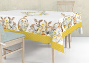 Tovaglia Copritavolo Cucina 100% Cotone Digitale Disegno Pulcino - 150x250 - Pulcino