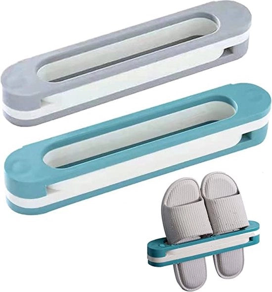 Set di sostegni per scarpe / Sostegni per scarpe - Sostegno per scarpe \Sostegno per scarpe per risparmio di spazio in un set / Sostegno per scarpe per organizzazione di deposito di scarpe