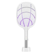 Racchetta Elettrica Anti-zanzare con Lampada UV 2 in 1 Bianco Avizar
