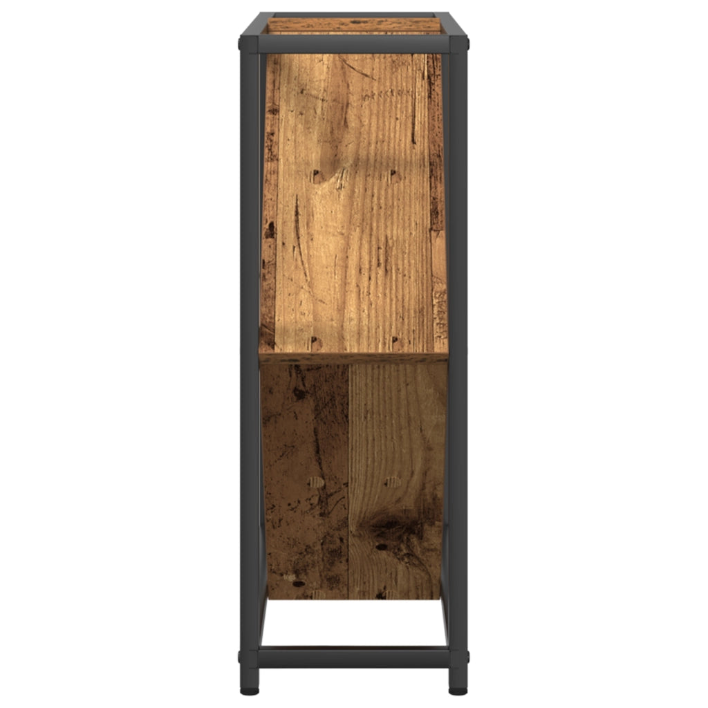 Portabottiglie in Legno Vecchio 51x18x52,5 cm in Legno Ingegnerizzato