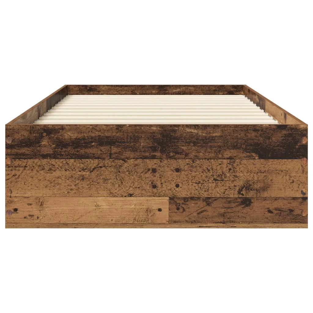 Struttura del letto Legno antico Legno ingegnerizzato 3429528