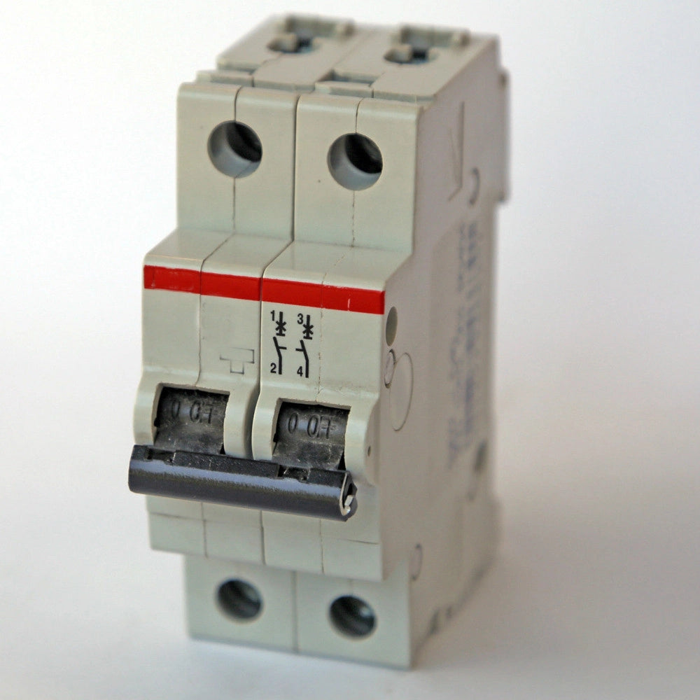 Trade Shop - Interruttore Automatico Magnetotermico 2 Modulo Din 25a Per Quadro Elettrico -