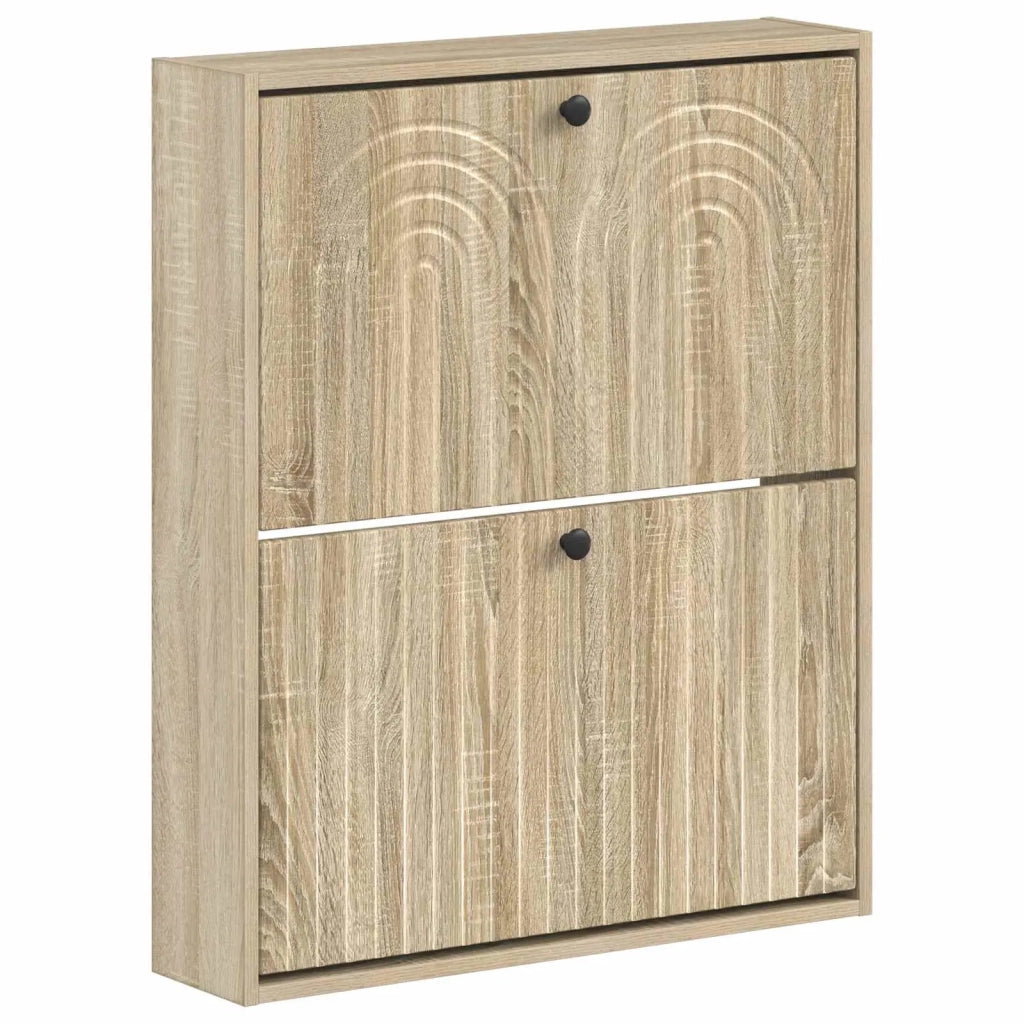 Mobiletto per Scarpe da Muro ALKMAAR 71 x 17 x 86 cm 896197