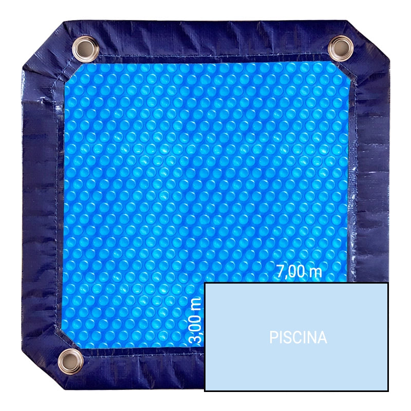 Copertura Isotermica A Bolle D'aria Per Piscina Fuori Terra 3x7 M