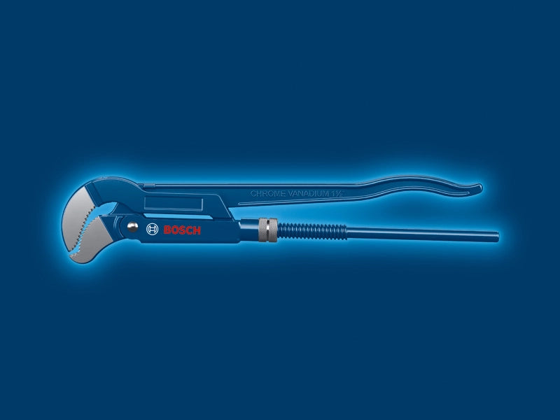 CHIAVE PER TUBI AD ANGOLO DI 45° LUNGA 420mm BOSCH PROFESSIONAL - 1600A02W3T