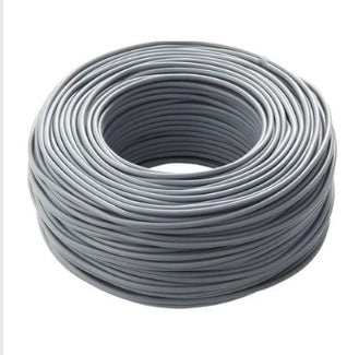 Cavo elettrico cordina unifilare fs17 sezione 6mmq grigio 25 metri
