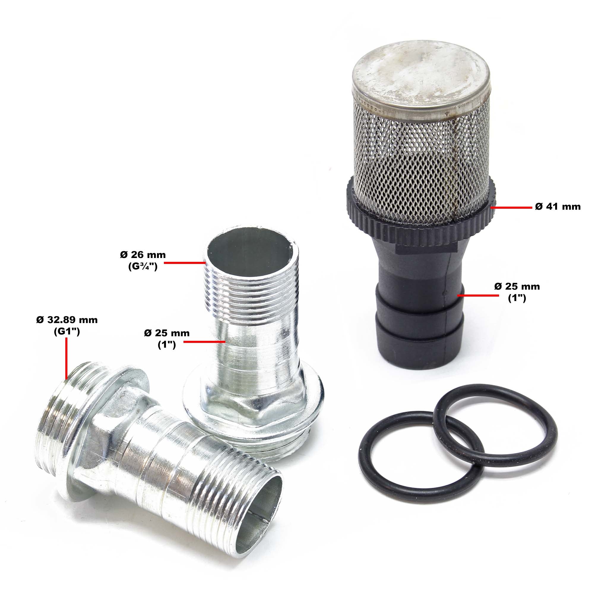 Pompa autoadescante per diesel gasolio 100 l/min 750W 230V altezza di aspirazione 3 m