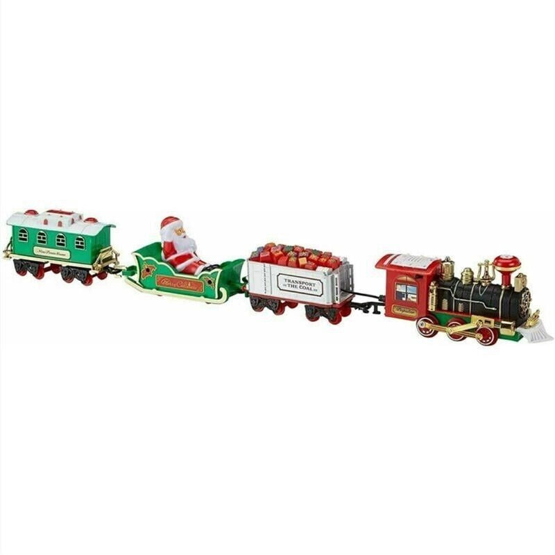 TRENINO PER ALBERO DI NATALE CON LUCI E SUONI DIAMETRO 89CM