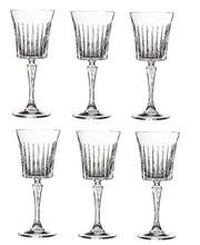 Set 6 Bicchieri Calici in Vetro Vino Timeless 23 cl RCR Cristalleria