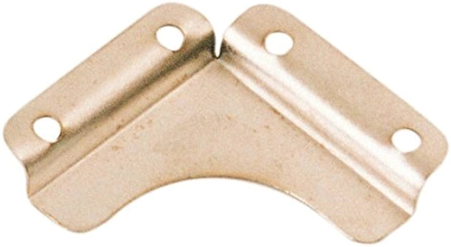 FERMASPECCHIO AD ANGOLO 25 mm - Nichelato