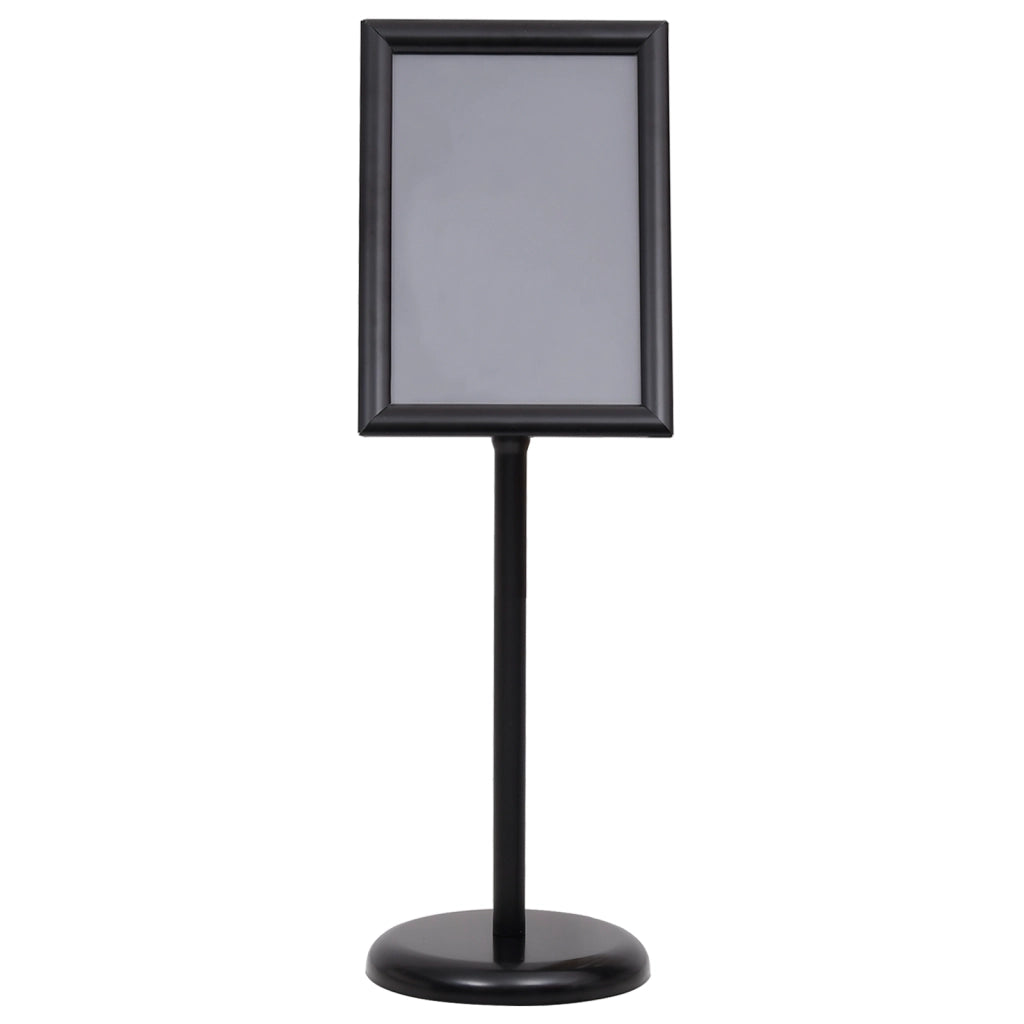 A3 Pedestal Poster Stands 2 pcs Alluminio Nero