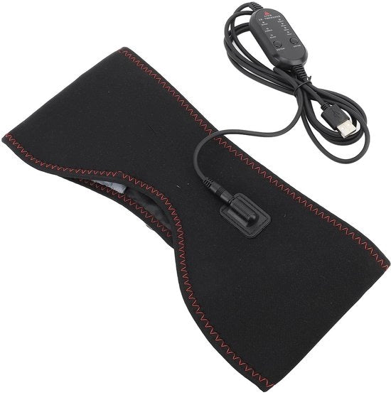Cuscino di riscaldamento per la mascella - Copertura completa - Pacchetto di riscaldamento per la faccia - Regolazione della temperatura - 3 livelli - Illuminazione efficace - Alleviamento del mal di testa - Riscaldamento della faccia