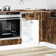 Base da Cucina Lucca Rovere Fumo in Legno Multistrato 853702