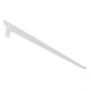 MENSOLA 2 GANCI 25CM BIANCA