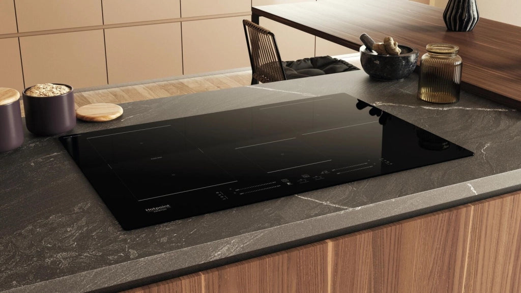 Hotpoint Ariston HS 1377C CPNE Nero Da incasso 77 cm Piano cottura a induzione 4 Fornello(i)