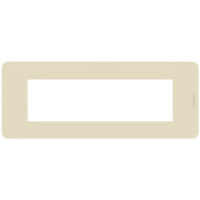Placca Bticino MatixGO Tones 7 moduli avorio JA4807TI