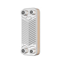 Scambiatore a piastre saldobrasate in acciaio inox, 10 piastre, max 22 kw