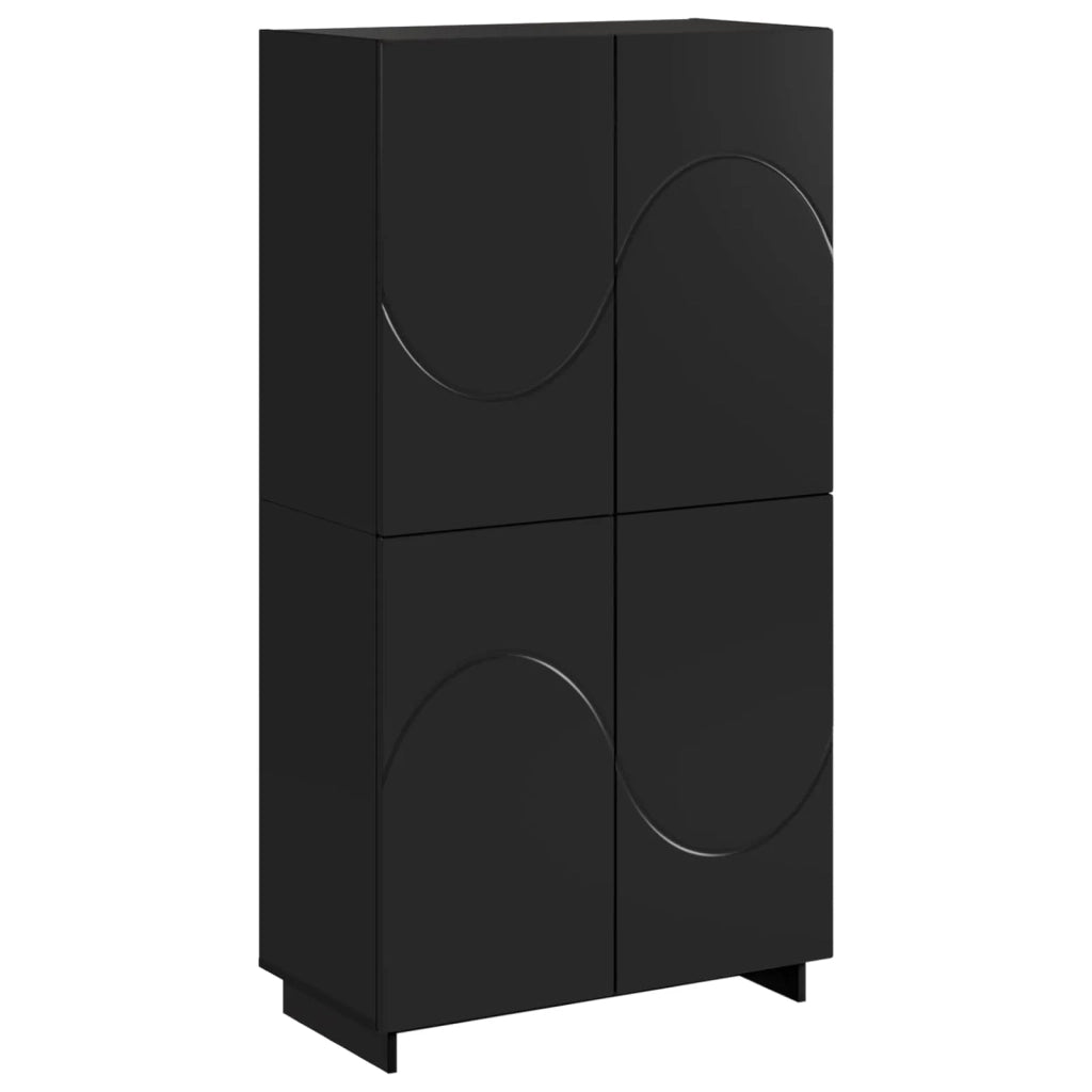 Credenza Nero 79 x 41 x 151 cm Legno ingegnerizzato 3433110