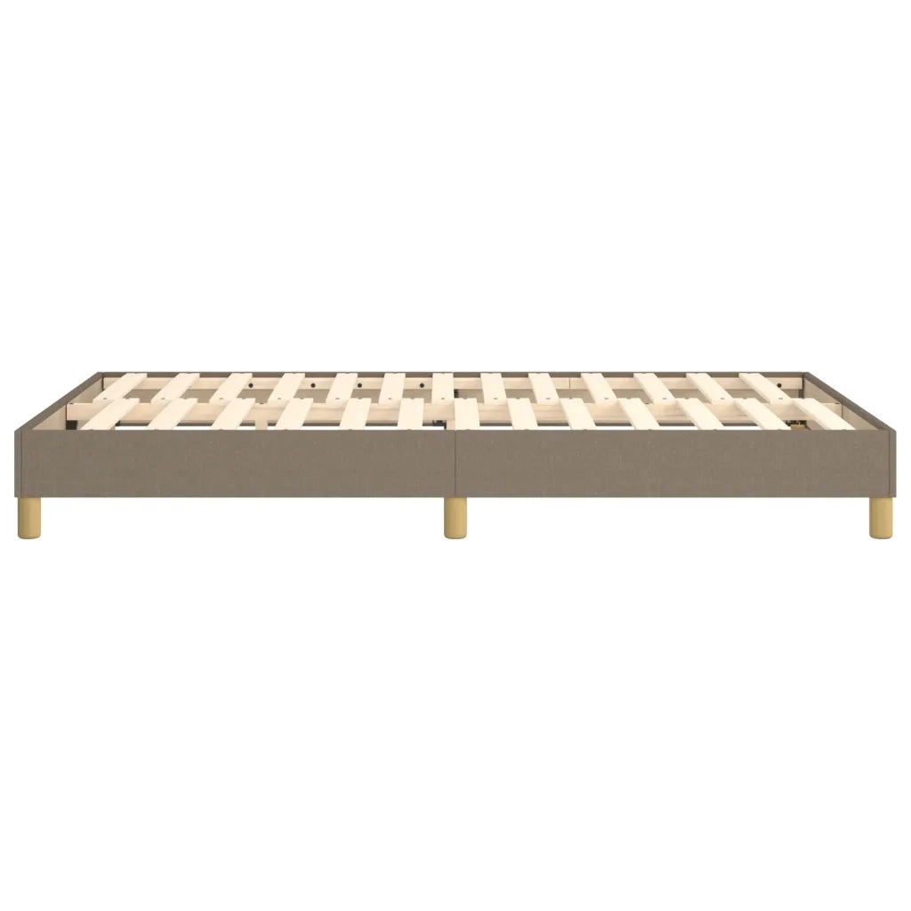 Struttura Letto a Rete a Molle Tortora 120x200 cm Tessuto 3120602