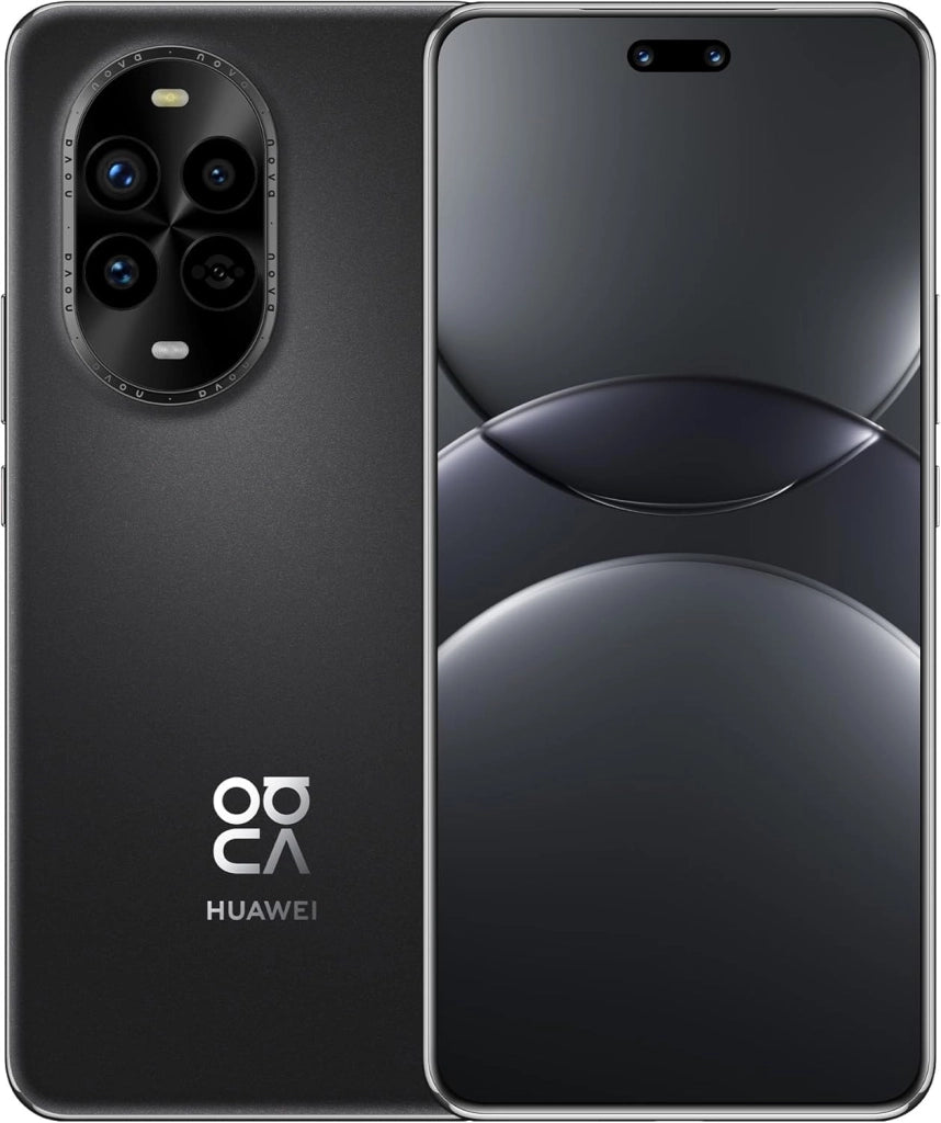 HUAWEI nova 13 Pro Smartphone, 12 GB+512 GB, Doppia fotocamera frontale Ultra-Wide da 60 MP, Fotocamera all’avanguardia con apertura regolabile da 50 MP, AI e SuperCharge, 5000 mAh, EMUI 14.2, Nero
