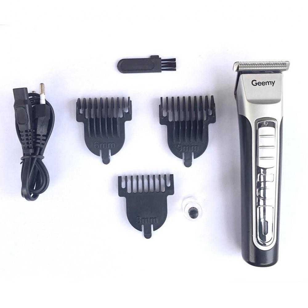 Trade Shop - Tagliacapelli Barba Trimmer Ricaricabile Elettrico Professionale Batteria Gm6140 -