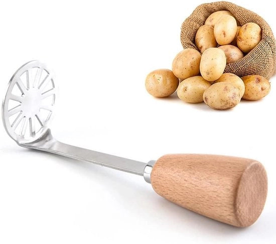 Stampatore di Patate in Acciaio Inox – Piccola Stampatrice per Patate, Verdure e Frutta