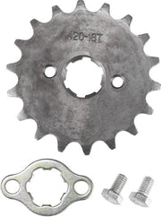 Tandem Motore 18T - Tandem Treni - 420 - 20 mm Buca di Montaggio - Acciaio - Universale per Motrici
