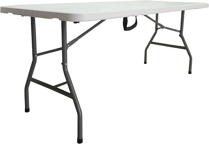 Tavolo Horeca rettangolare pieghevole bianco T1714183