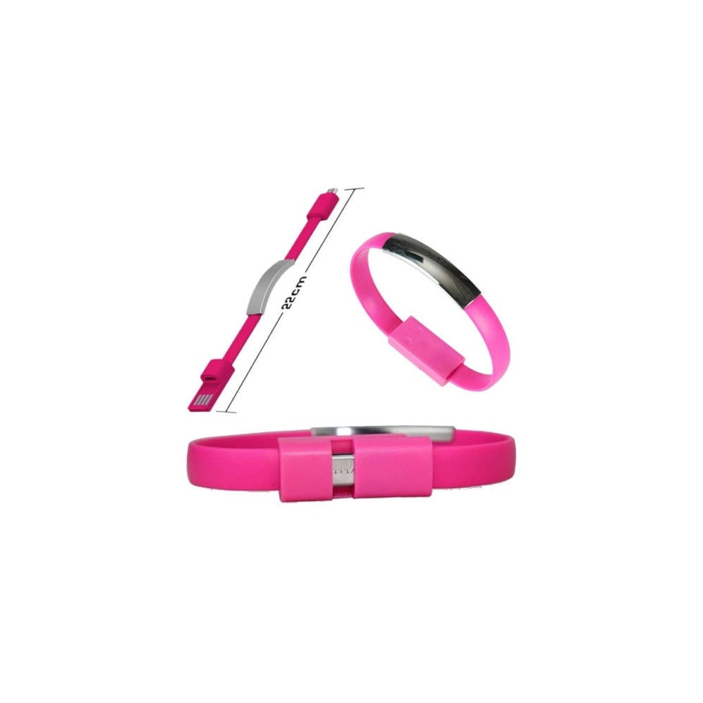 Trade Shop - Bracciale Ricarica Cavo Dati Iphone 6 6 Plus Ipad 4 Iphone 5 Ip 7 Sincronizza -