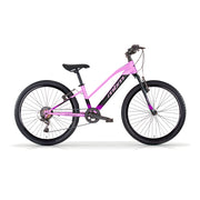 Bicicletta Bambina MTB MBM District 20" 7 Velocità-Rosa