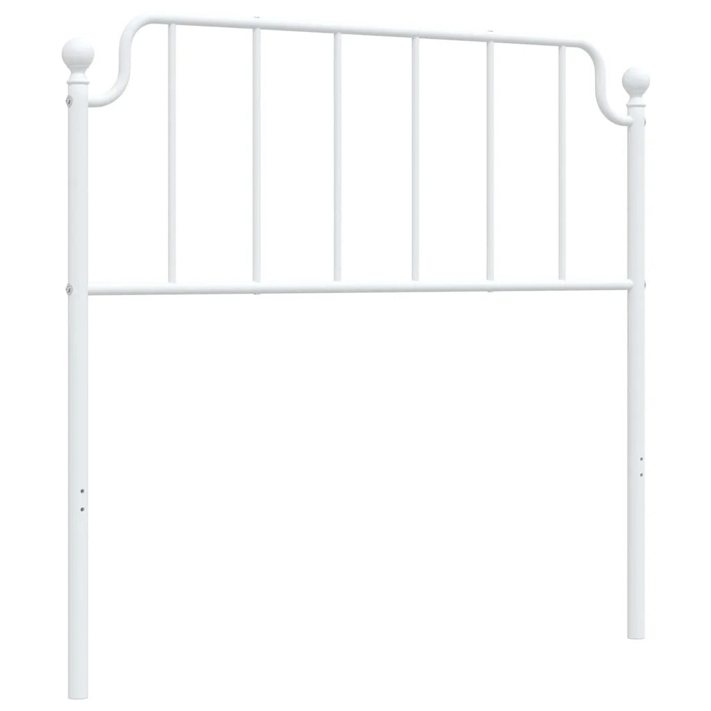 Testiera di Ricambio in Metallo Bianco 100 cm 373965
