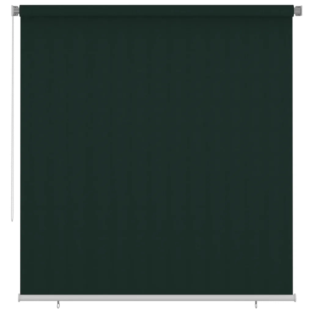 Tenda a Rullo per Esterni 220x230 cm Verde Scuro HDPE cod mxl 54362