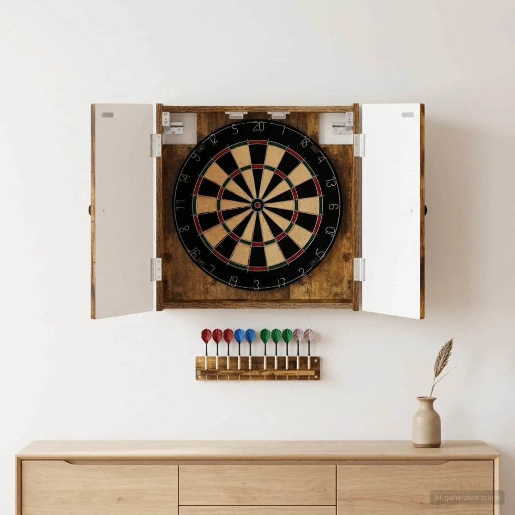 Armadio per Dartboard BREDA Rovere Fumo 52,5 x 10,5 x 53,5 cm 897550