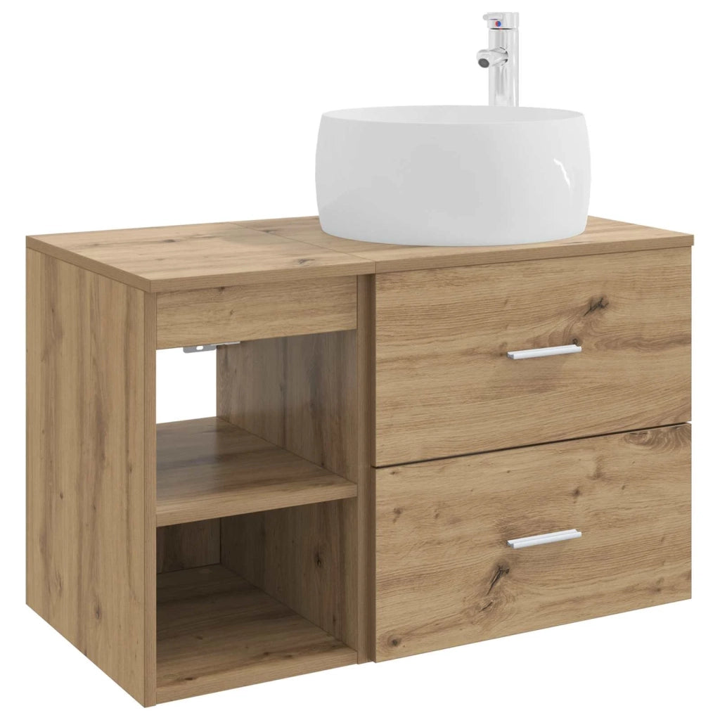 Set di mobili per il bagno 2 pcs Rovere Artigianale 3403927