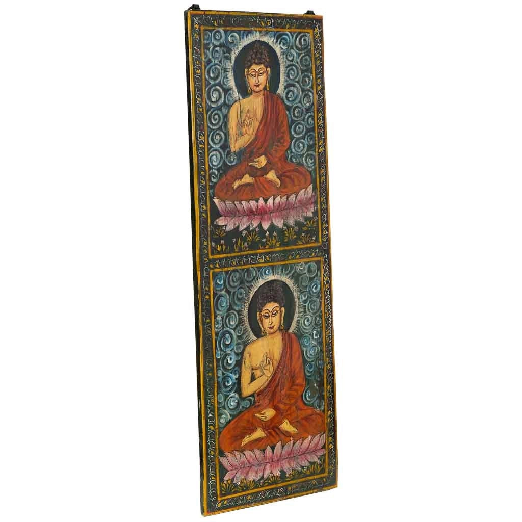 Pannello decorativo in legno multicolore, 53x3x183h cm