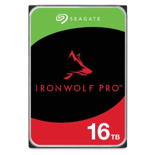 Seagate ironwolf pro st16000nt001 disco rigido interno 16 tb 7200 giri/min 256 mb 3.5" serial ata iii