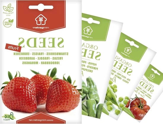 Semi 535+ Frutta selezionata: Fragole Peperoni "Padron" Fagioli "Rondo" e Pomodori "Cuor di bue