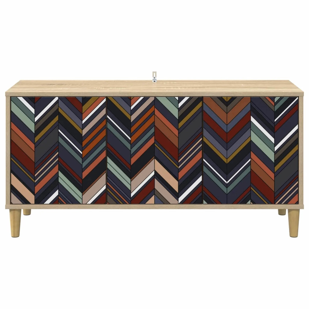 Mobile TV OMMEN 102 x 33 x 50 cm Sonoma Legno ingegnerizzato 8007079