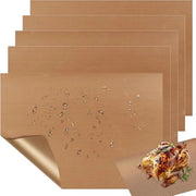 5 Pacchi di Folia di Cottura Rinnovabile 40x30cm, Carta di Cottura Duratura per Forno e Microonde, Ideale per Barbecue e Cottura