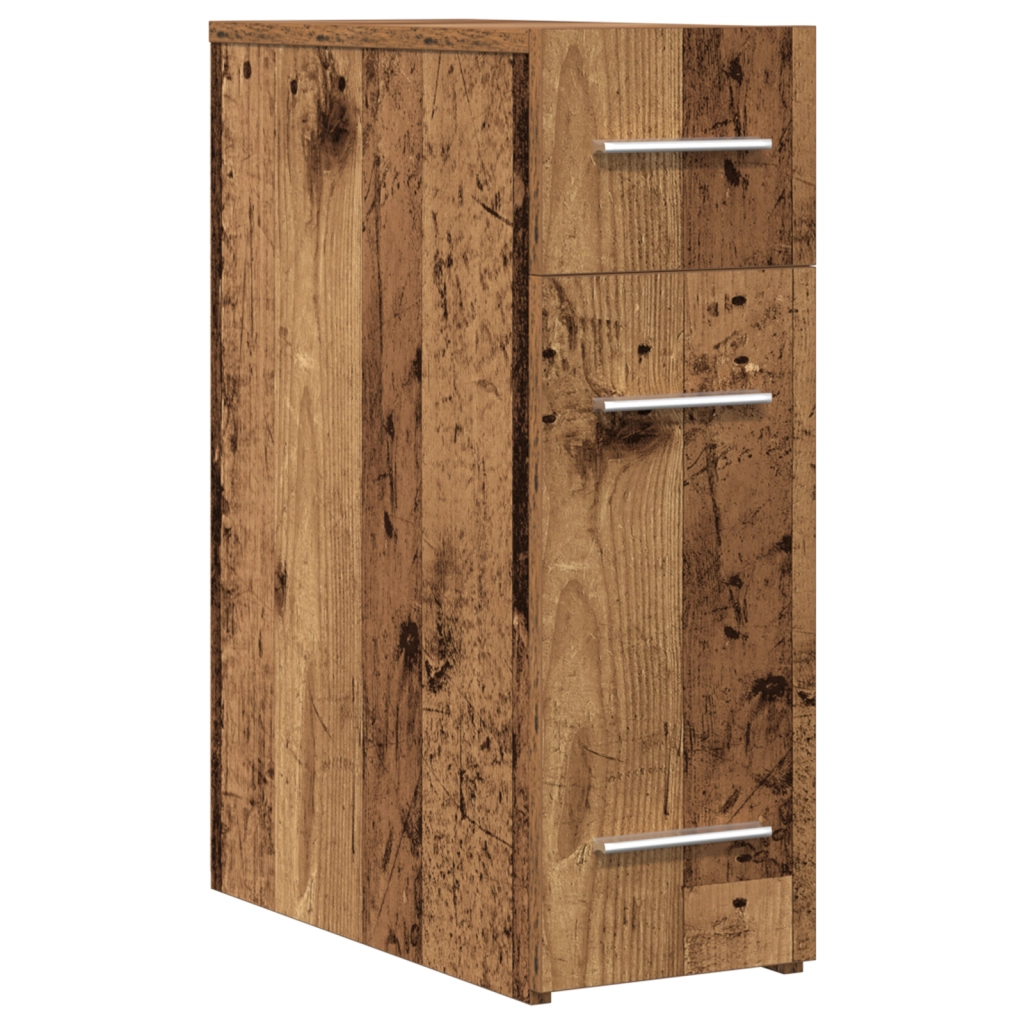 Armadio da farmacia in legno vecchio 20x45,5x60 cm in legno ingegnerizzato