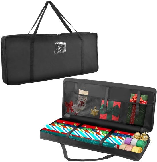Organizzatore per Carte da Pagamento - 3 Comparti - Tessuto Oxford - Resistente all'Acqua - Resistente alla Luce - 82 x 13 x 34 cm - Scatola per Carte da Pagamento