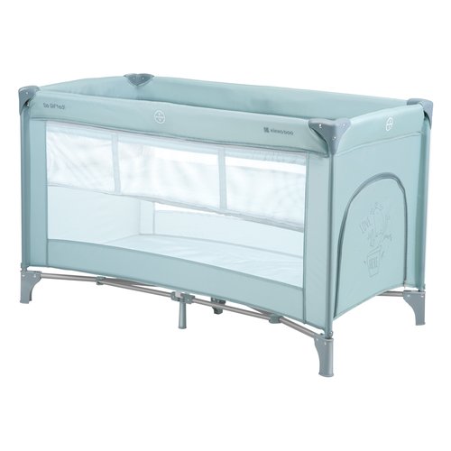 Lettino viaggio kikka boo 31003010107 so gifted pieghevole 2 livelli m