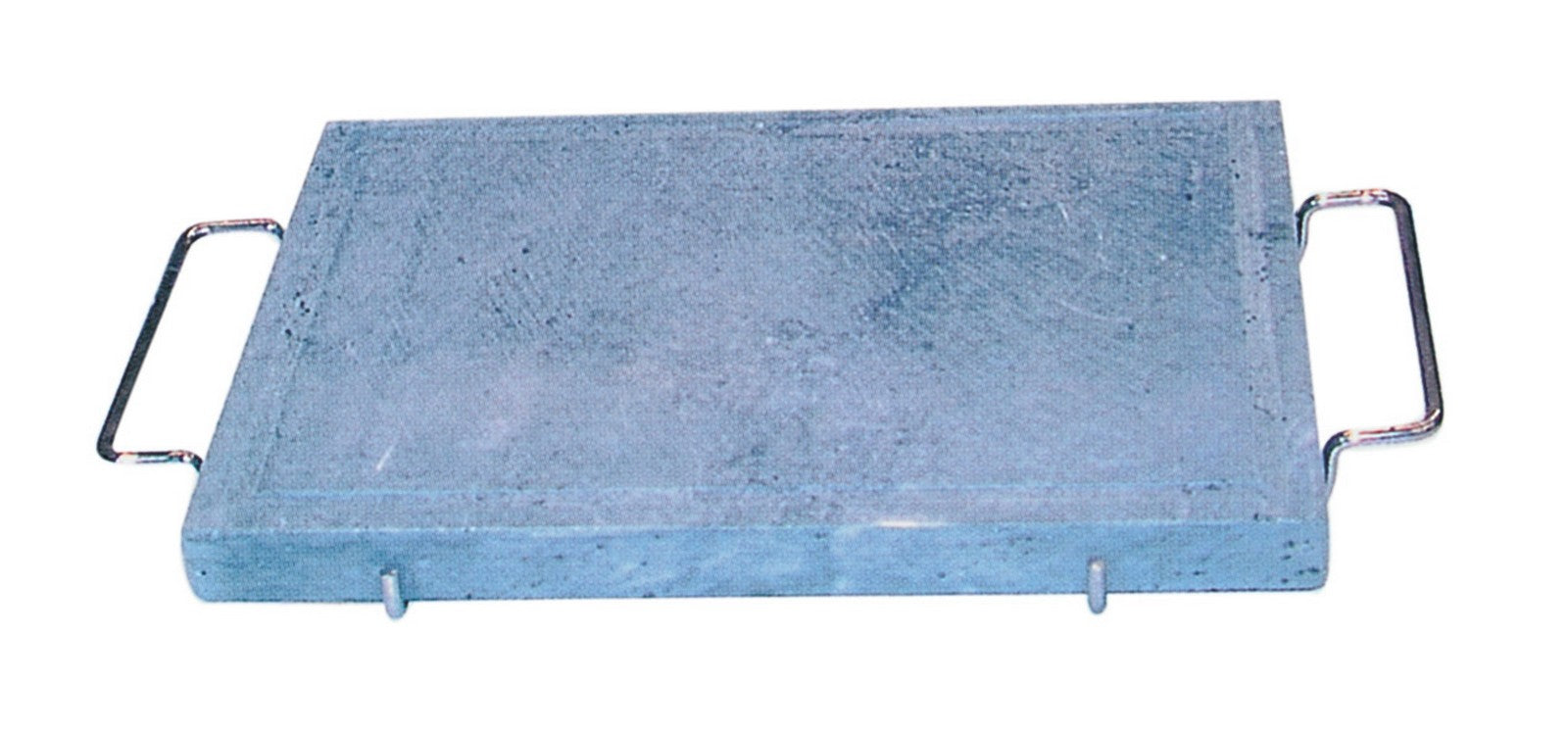 pietra ollare con telaio cromato cm 25x35x2,5h cod:ferx.38002