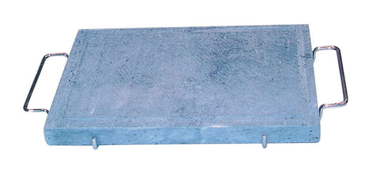 pietra ollare con telaio cromato cm 25x35x2,5h cod:ferx.38002