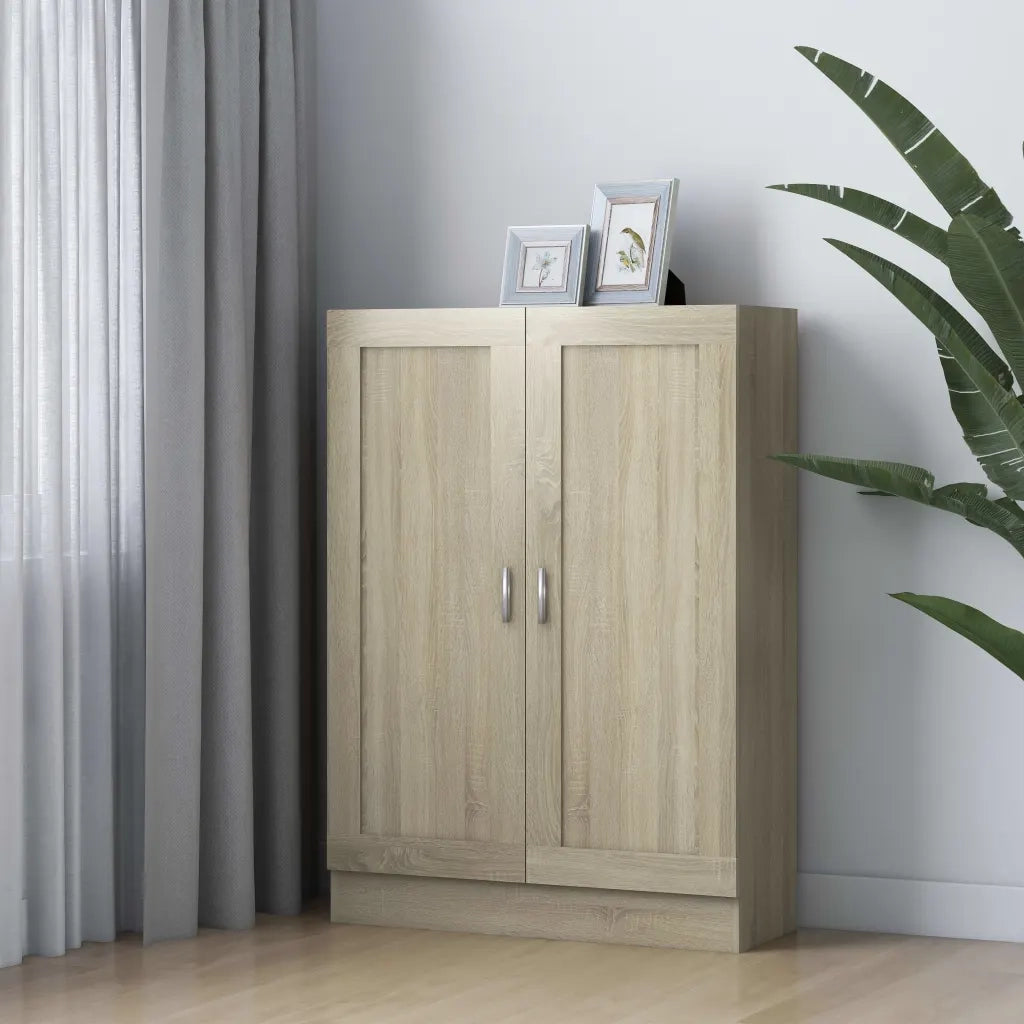 Libreria Rovere Sonoma 82,5x30,5x115 cm in Legno Multistrato 802717